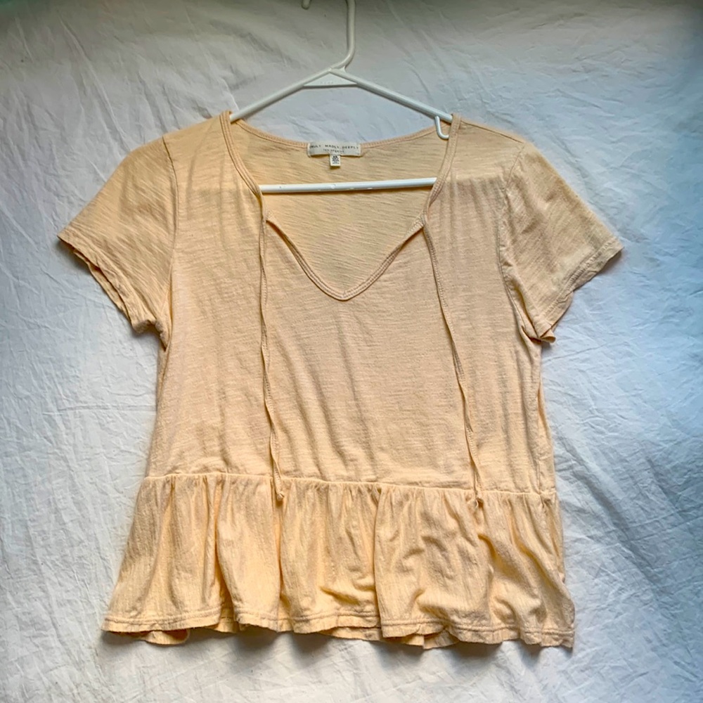 Truly Madly Deeply yellow top
